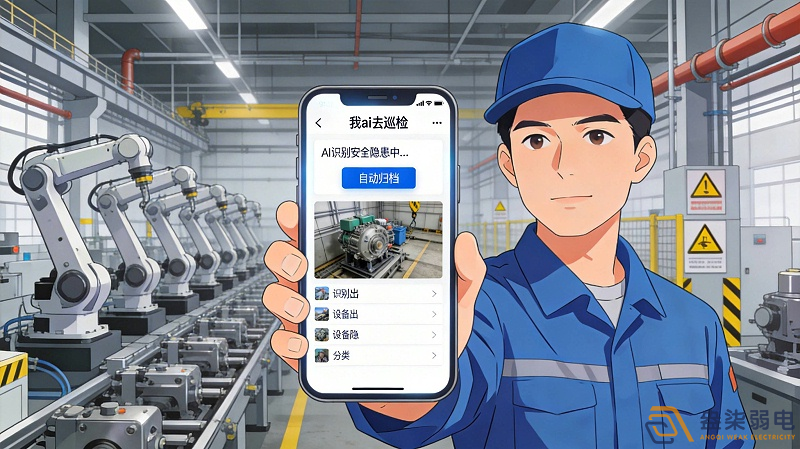 工厂AI拍照巡检：智能识别让巡检工作事半功倍