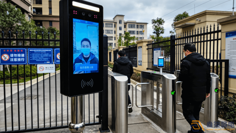 小区安装门禁一体机的实际效果