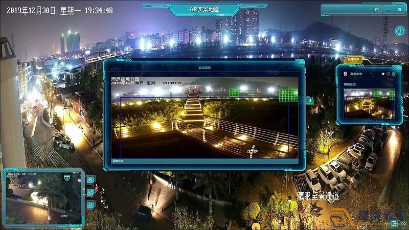 工厂AR全景鹰眼系统与监控联动怎么样？