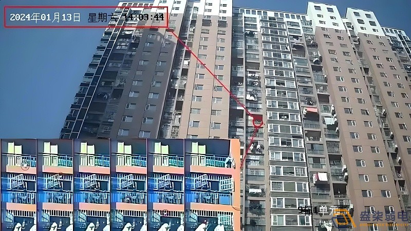 小区高空抛物监控如何避免被遮挡视野？