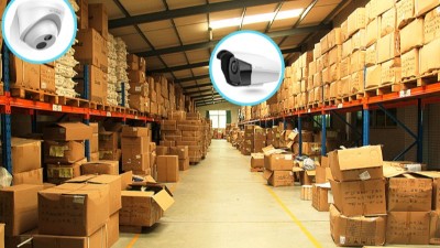 工厂仓库安装火灾监控，保证仓库中物品及人员的安全