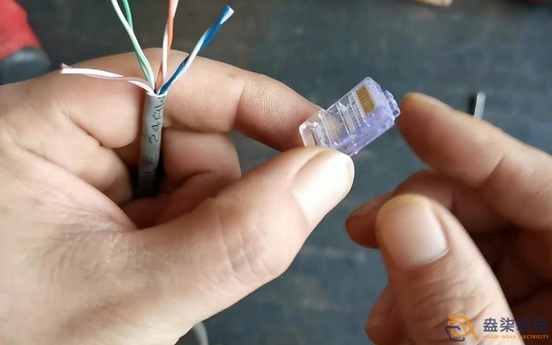 弱电水晶头接线方法步骤是啥？