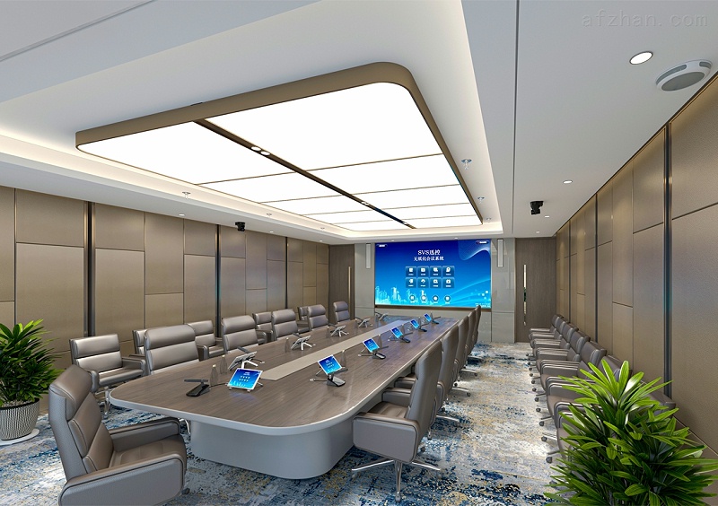 成都工厂多媒体无纸化会议是什么样的？