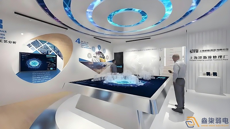工厂数字展厅—全息多媒体虚实结合展示系统 工厂数字展厅—全息多媒体虚实结合展示系统