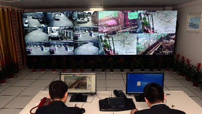 盎柒弱电今日分享，智慧公办安防监控系统